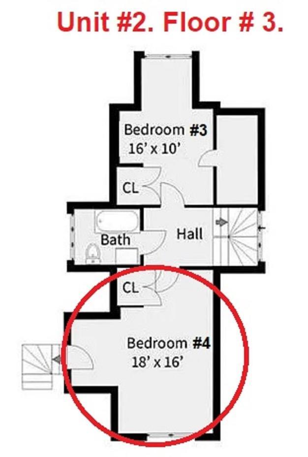 Privatunterkunft Little France Unit 2 Allentown